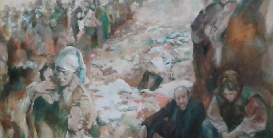 oleo-juan-ramon-avalos-refugiados