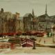 acuarela-juan-ramon-avalos-honfleur-puerto-normandia